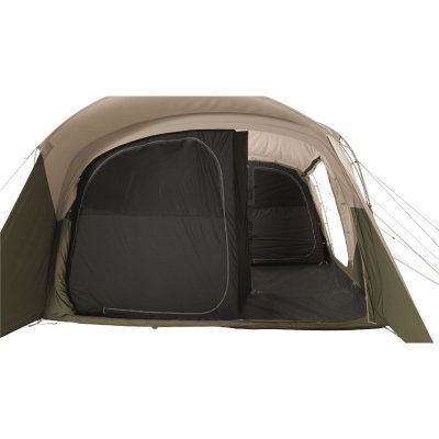 Sovekabinen foran teltet.