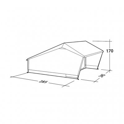 Målskitse til Robens Yukon Shelter