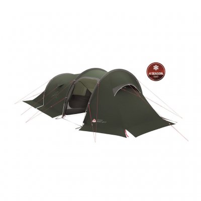 Robens Nordic lynx 3, er et 4 sæsonstelt til vandre- og friluftsliv med kraftigt rip-stop nylonstof og aluminiumsstænger.