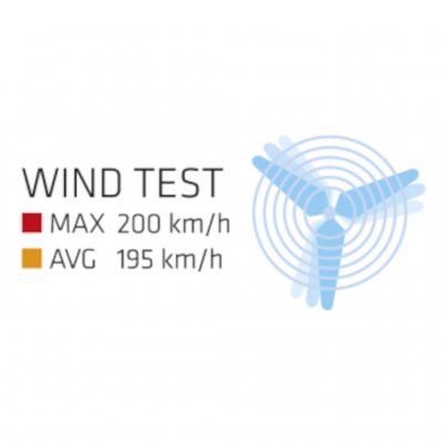 Tipi-teltet er testet til at modstå meget barske vejrforhold.