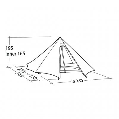 Robens Venturer 4 LW Telt