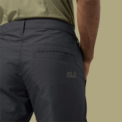 Udendørs bukser med højere talje.