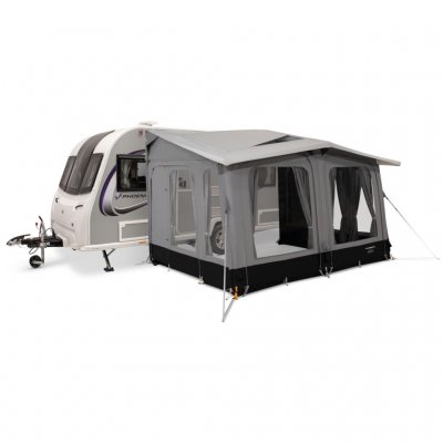 Dometic Club Air Tour 330S fortelt med luftkanaler.