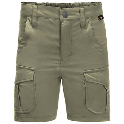 Jack Wolfskin Treasure Hunter bukser robust udendørs shorts med god stretch for børn.