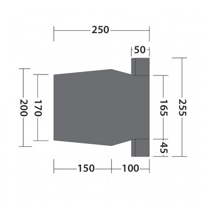 Mål Outwell Footprint Lux Sandcrest S