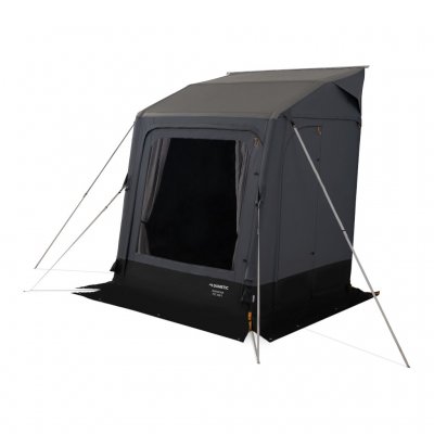 Dometic Winter AIR PVC 180 S med lukkede døre og gardiner.