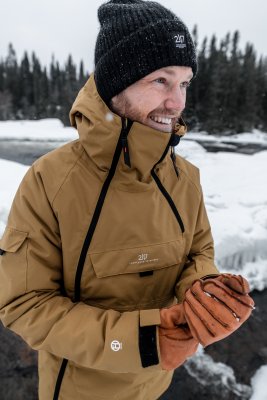 2117 Tybble Vinterjakke Herre Gold