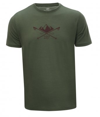 Dejlig t-shirt i merinould fra 2117 af Sverige.