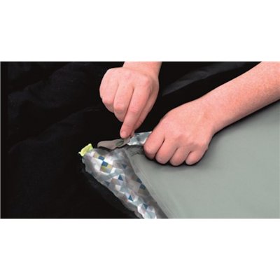 Bomuld plader til soveposer fra Outwell.