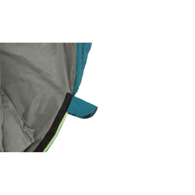 Kant på lynlåsen beskytter mod kold træk