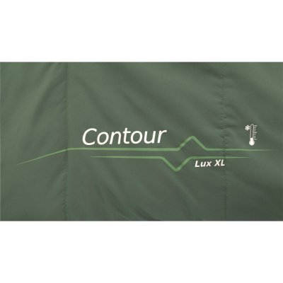 Side med mere isolering til brug i kolde nætter på Outwell Contour Lux XL camping sovepose.