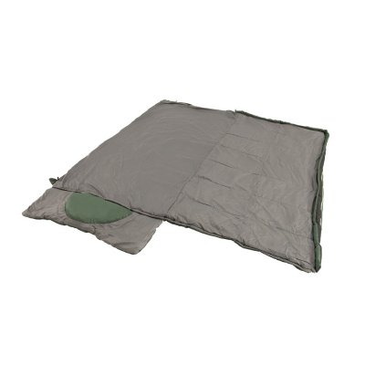 Åbn lynlåsen helt og brug Outwell Contour Lux XL som en dyne.