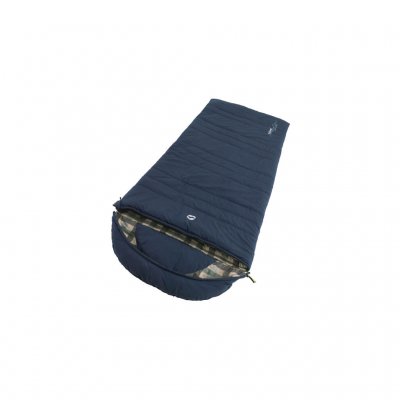 Outwell Camper Lux sovepose med lynlåsen helt lukket.