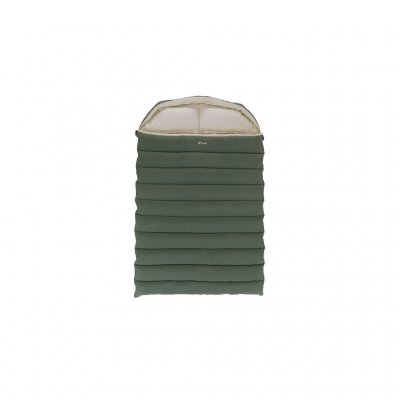 Outwell Constellation Lux Double Super Warm dobbelt camping sovepose med blødt bomuldsfor.