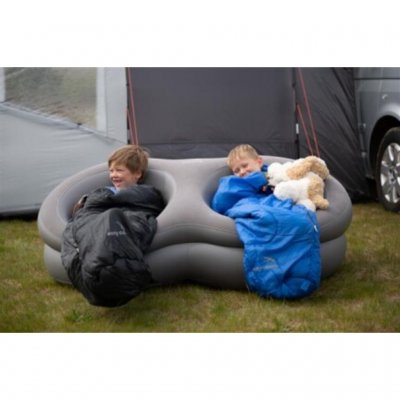 Festlig oppustelig lænestol til voksne og børn