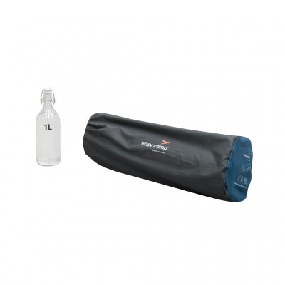 Easy Camp Skylark Single 10 cm kan rulles sammen til en lille pakkestørrelse.