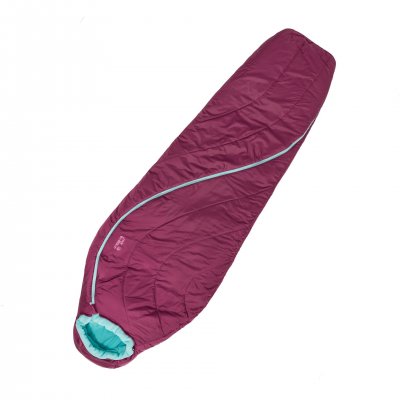 Meget varm sovepose med en innovativ lynlås, der giver en rigtig god ergonomi, når du går ind og ud af soveposen.