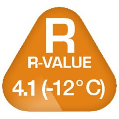 R-værdi: 4,1 (-12°C)