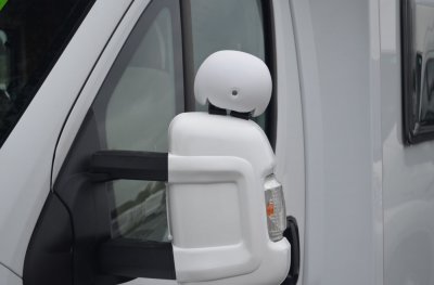 Bagspejlet passer til biler, autocampere og VAN.