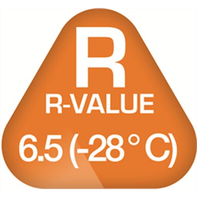 R-værdi: 6.5 ( -28 °C)