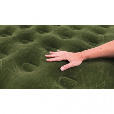 Blød velour på toppen giver en behagelig følelse.