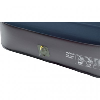 Outwell Flat High-Flow ventiler forbedrer luftstrømmen og fylder madrassen hurtigt