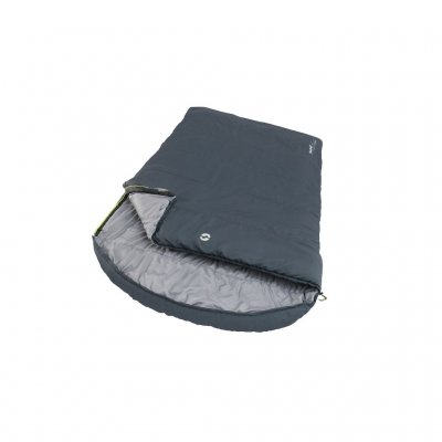 Outwell Campion Lux Double er en varm dobbelt sovepose til camping der passer til hele sæsonen.
