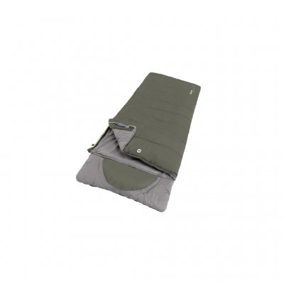 Varm campingsovepose med dobbelt lynlås i venstre side