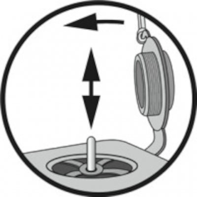 FHF-ventil for nem oppustning og tømning