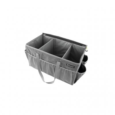 Aftagelige separatorer sikret med velcro.