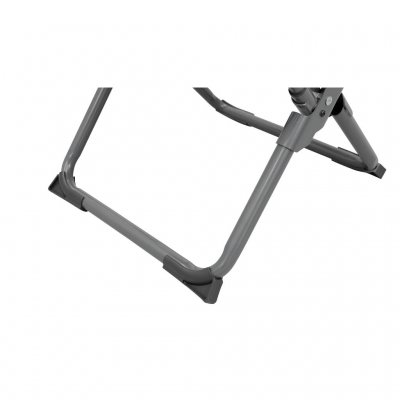 U-formede ben og en pulverlakeret stålramme giver en stabil stol med en maksimal belastning på 100 kg