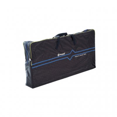 Taske med håndtag gør det let at bære og opbevare.