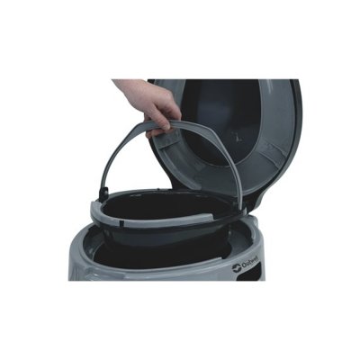 Bærbart toilet let at fjerne / tømme spand