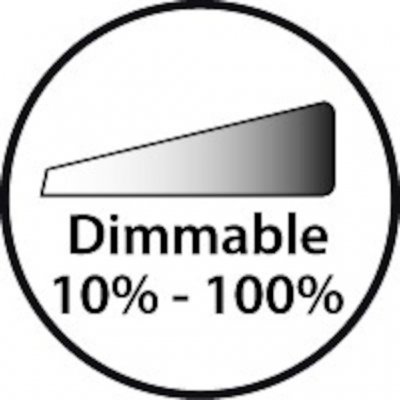 Dæmpbar lampe til campingferie.