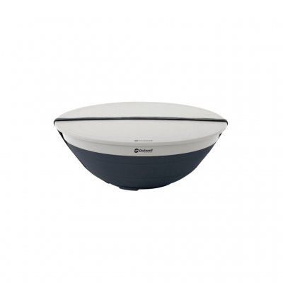 Skål og dørslag perfekt til campinglivet.