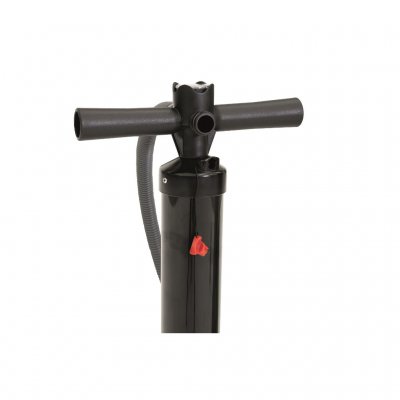 En stærk hantag i telte pumpe.