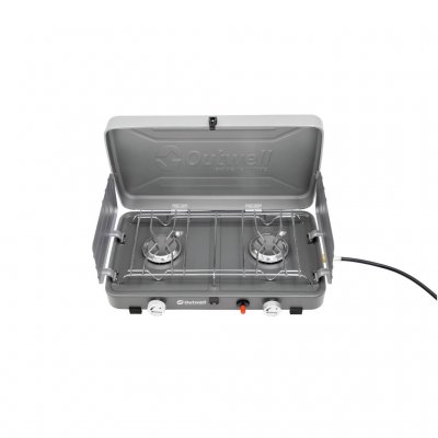 To brændere med en kraftig effekt på 3000W