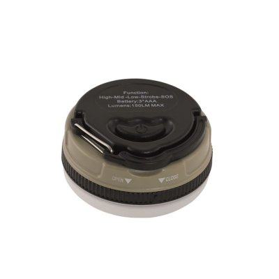 Teltlampe med magnet i bunden