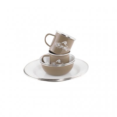 Emalje er perfekt til camping, da det er et holdbart materiale, som er let at rengøre.