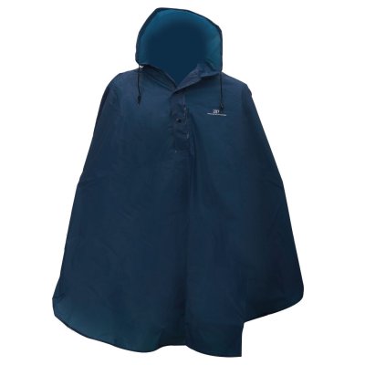 Fleksibel, men holdbar regnponcho til camping, skov eller hverdag.