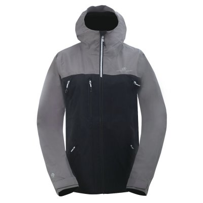 Askeby Eco 3L shell jacket for women, for hiking and camping.