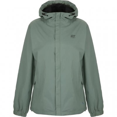 2117 Viskafors Regnjakke Dame Vintage Green XS