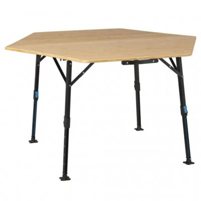 DEFA Hexagon Bambus 120 x 70 cm Campingbord