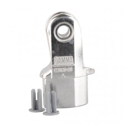 Beslag til venstrebens Fiamma F45 campingvognsfortelt.