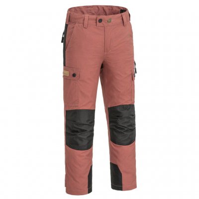 Pinewood Lappland Rusty Pink udendørs bukser for børn er holdbare bukser til leg, vandreture og friluftsliv.