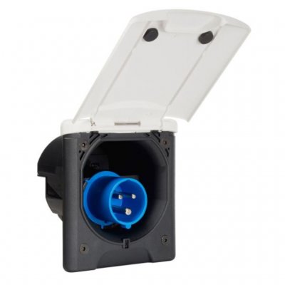 CEE El-stik til campingvogn og mobilhome på 120 x 140 mm.