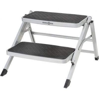 Brunner Ruckstep XL foldbar dobbelt trappetrin til campingvogn og mobilhome.
