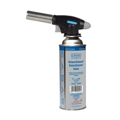 Gasflaske til brænder.