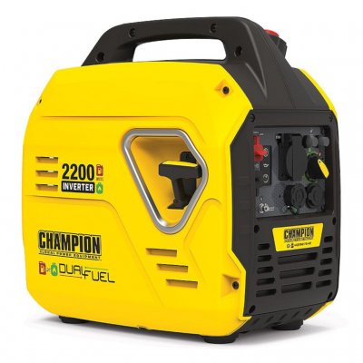 Champion 2200W Dual-Fuel Generator - The Mighty Atom