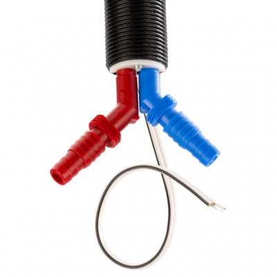 Tilslutninger til vandledninger på London mixer til campingvogn og autocamper..